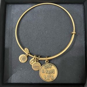 Alex and Ani Live A Happy Life Bracelet